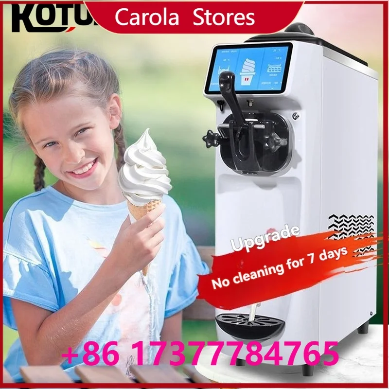 ST16 Single Flavor Soft Ice Cream Machine Fully Automatic Desktop Commercial Soft Serve Maker for Night Market Street Stall Milk
ST16 Single Flavor Soft Ice Cream Machine Fully Automatic Desktop Commercial Soft Serve Maker for Night Market Street Stall Milk
