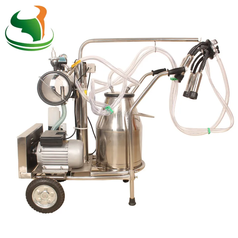 Professional Single Bucket Vacuum Pump Mobile Milking Machine with CE Certificate for Sale
Professional Single Bucket Vacuum Pump Mobile Milking Machine with CE Certificate for Sale