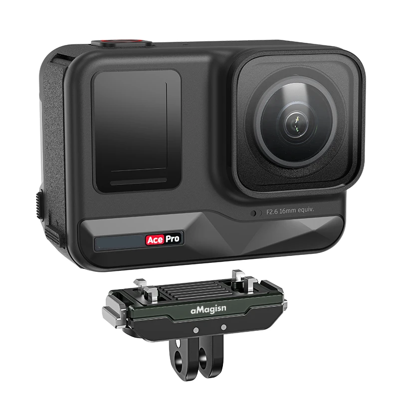 Magnetic Quick Release Base Mount for Insta360 X4/Ace Pro/Ace/X3/X2 Sports Camera Accessories
Magnetic Quick Release Base Mount for Insta360 X4/Ace Pro/Ace/X3/X2 Sports Camera Accessories