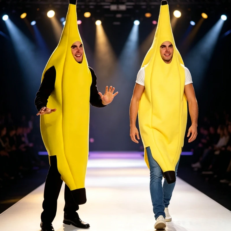 Banana Fruit Cosplay Costume Funny Fancy Dress Adult Kids Carnival Party Stage Show Halloween Outfit
Banana Fruit Cosplay Costume Funny Fancy Dress Adult Kids Carnival Party Stage Show Halloween Outfit
