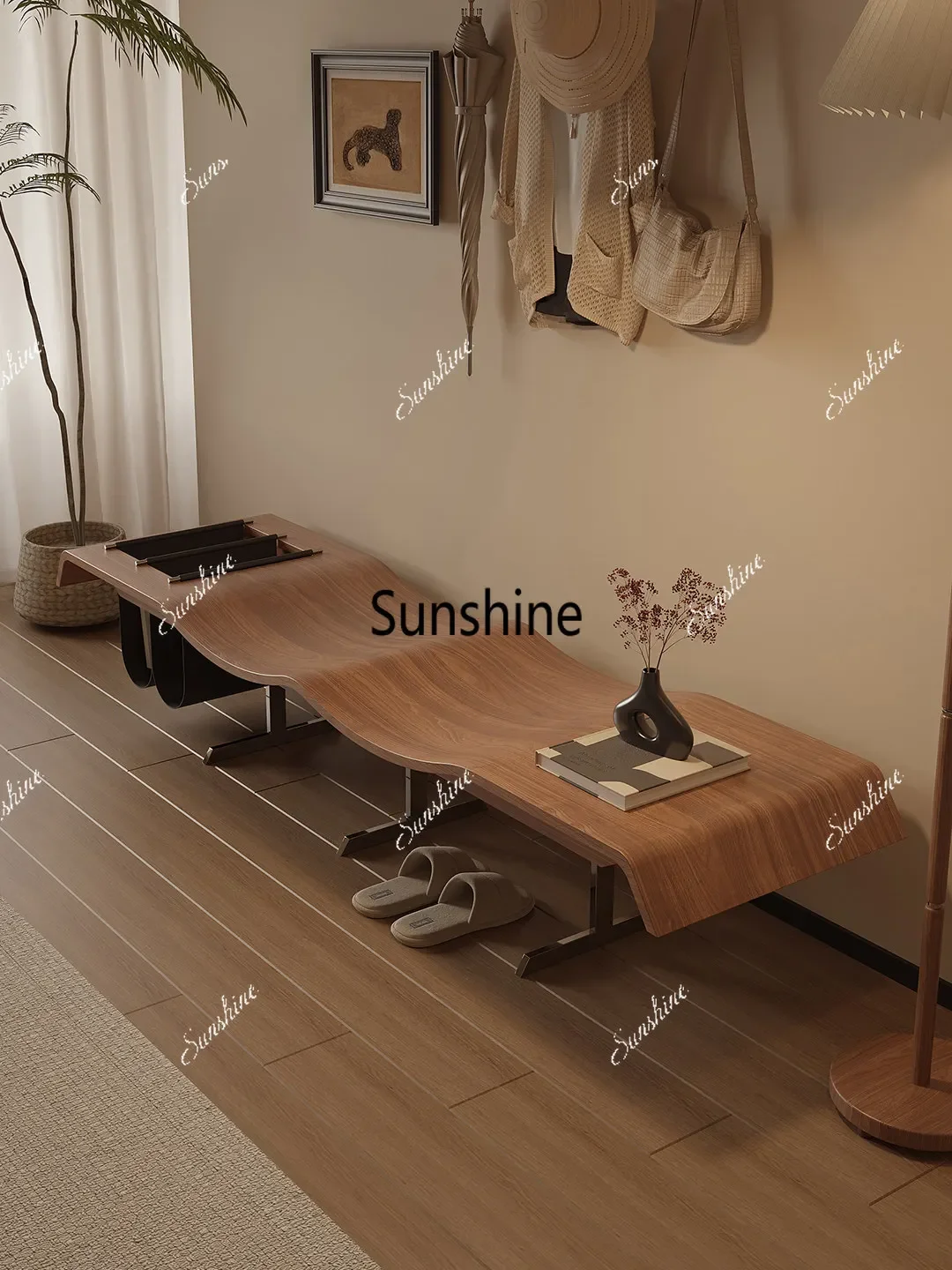 High PC and console games Bedroom Bedside Bench Walnut, Wabi Sansi Shoe Change
High PC and console games Bedroom Bedside Bench Walnut, Wabi Sansi Shoe Change
