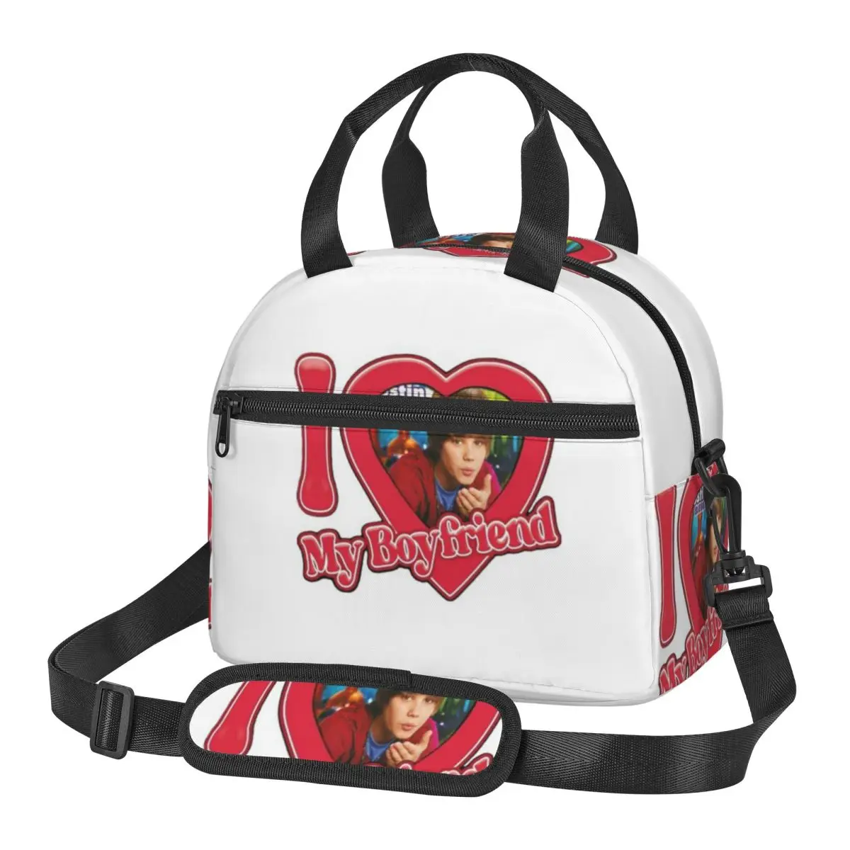 Popular Singe Justin Bieber JBiebs Insulated Lunch Bag for School Bento Storage Food Boxes Portable Cooler Thermal Lunch Tote
Popular Singe Justin Bieber JBiebs Insulated Lunch Bag for School Bento Storage Food Boxes Portable Cooler Thermal Lunch Tote