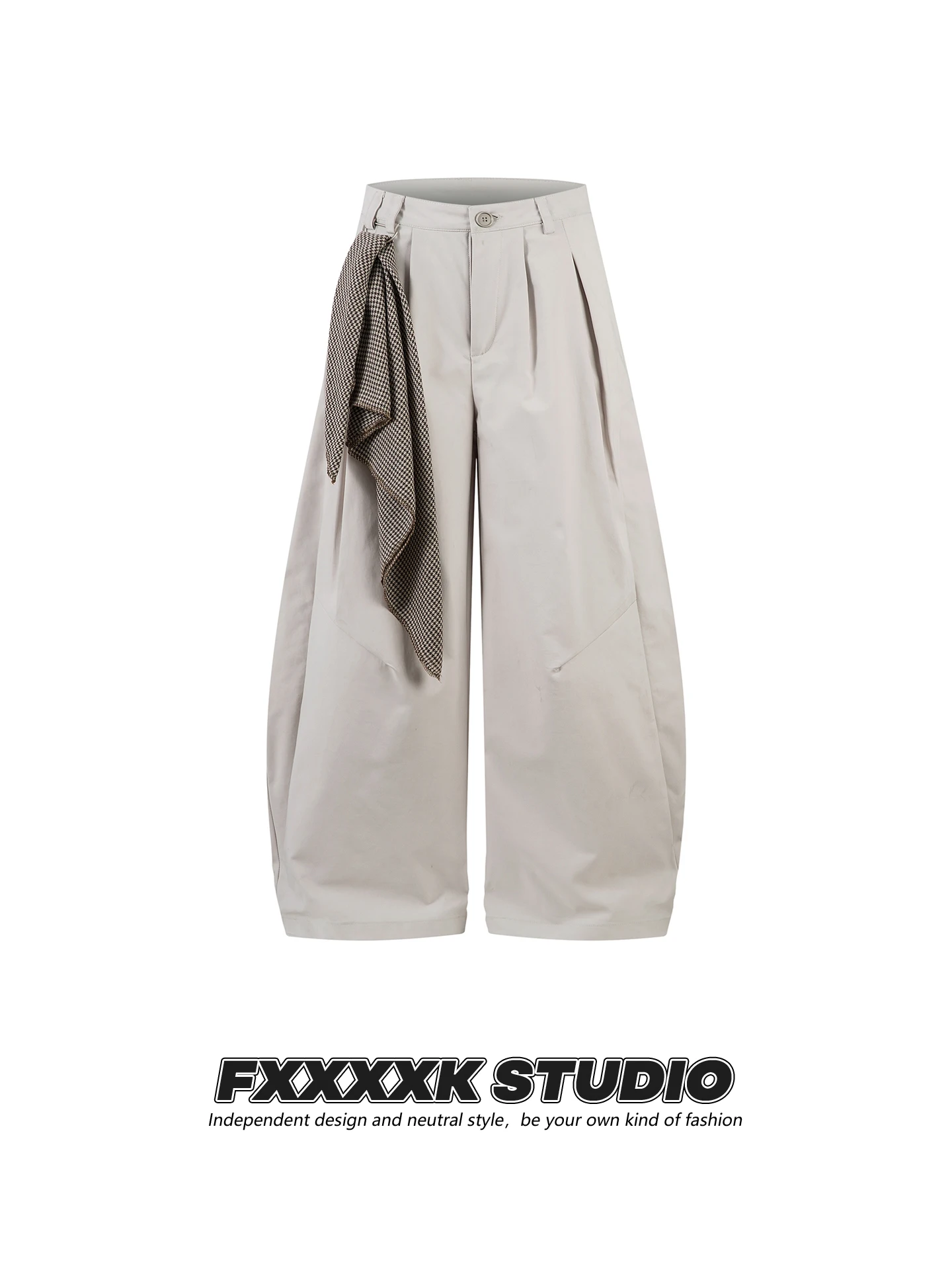 Брюки FXK Original: Новинка, винтажный американский тренд, свободные широкие брюки-кюлоты с дизайном в стиле шарфа, повседневные.
Брюки FXK Original: Новинка, винтажный американский тренд, свободные широкие брюки-кюлоты с дизайном в стиле шарфа, повседневные.