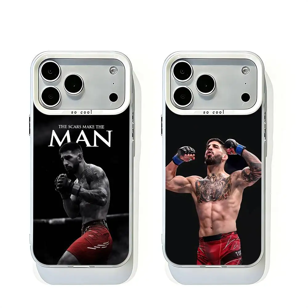 El Matador Who Is I-Ilia T-Topuria White Matte Large Lens Frame Cover For iPhone 12 11 14 13 17 16 15 Pro Max Mini Plus E
El Matador Who Is I-Ilia T-Topuria White Matte Large Lens Frame Cover For iPhone 12 11 14 13 17 16 15 Pro Max Mini Plus E