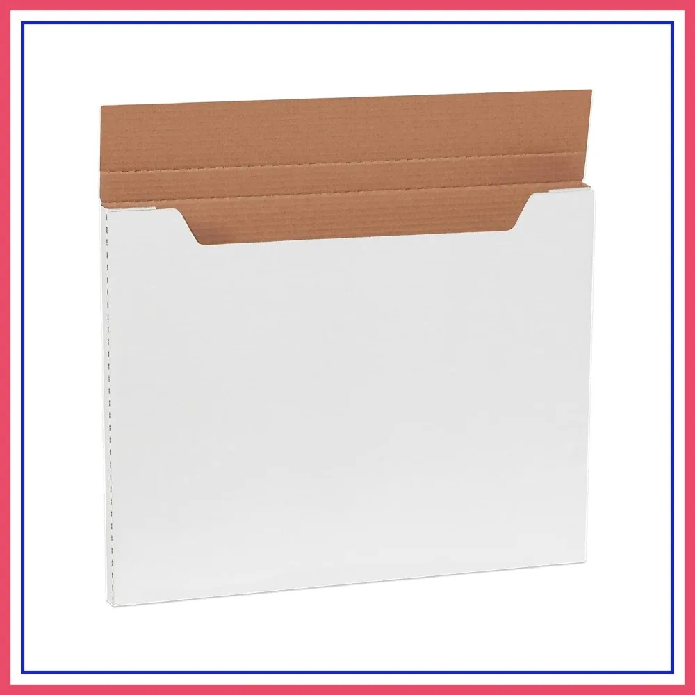 20-Pack Medium Shipping Boxes 20"L x 16"W x 1"H Corrugated Cardboard for Moving, Mailing, Packing
20-Pack Medium Shipping Boxes 20"L x 16"W x 1"H Corrugated Cardboard for Moving, Mailing, Packing
