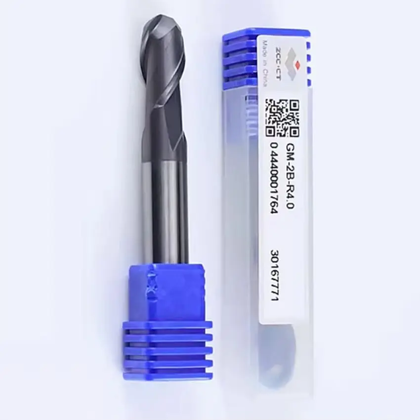 GM-2B-R4.0 ZCC.CT GM-2B Шаровые концевые фрезы из цельного сплава из вольфрамовой стали 2-зубые шаровые концевые фрезы Φ8.0R4.0*8*16*60 2T Шариковые концевые фрезы
GM-2B-R4.0 ZCC.CT GM-2B Шаровые концевые фрезы из цельного сплава из вольфрамовой стали 2-зубые шаровые концевые фрезы Φ8.0R4.0*8*16*60 2T Шариковые концевые фрезы