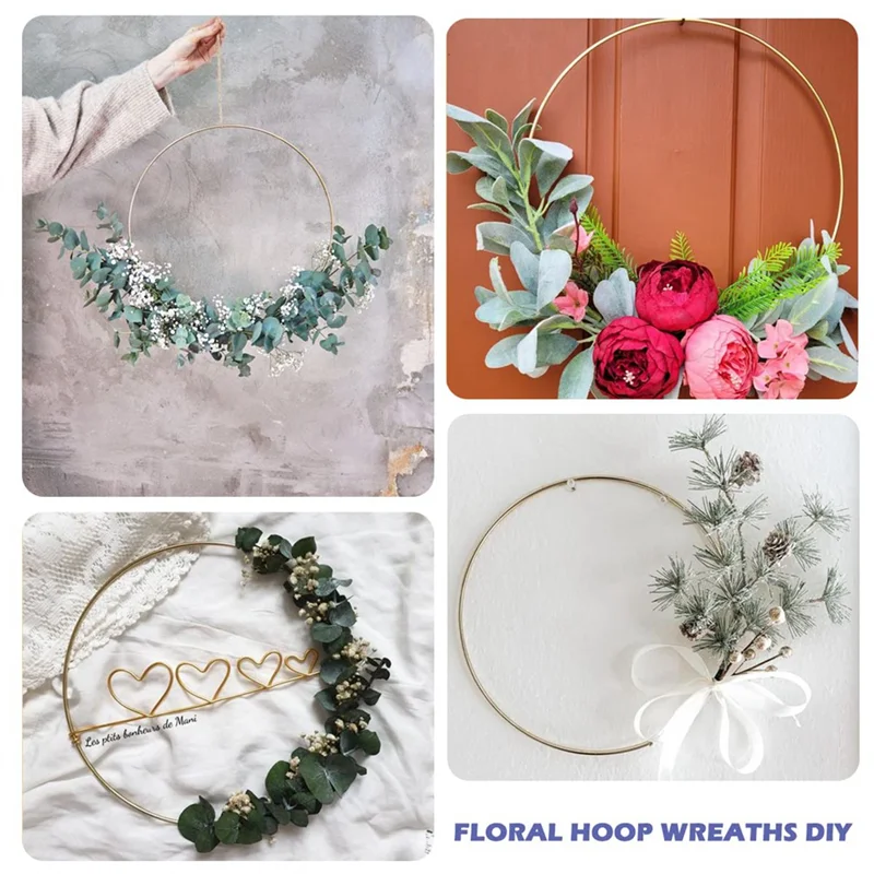 Decorative ring12 Inch Gold Metal Floral Hoop Garland Table Decoration for Wedding with Wood
Decorative ring12 Inch Gold Metal Floral Hoop Garland Table Decoration for Wedding with Wood