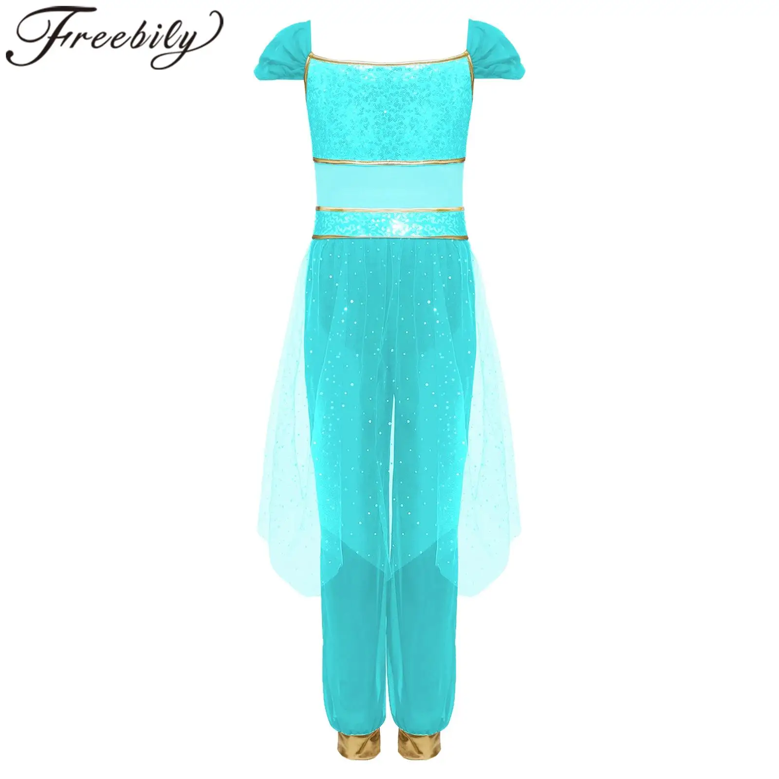Girls Indian Belly Dance Pants Kids Bloomers Sequin Tassels Loose Pants Oriental Bellydance Stage Performance Halloween Costume
Girls Indian Belly Dance Pants Kids Bloomers Sequin Tassels Loose Pants Oriental Bellydance Stage Performance Halloween Costume
