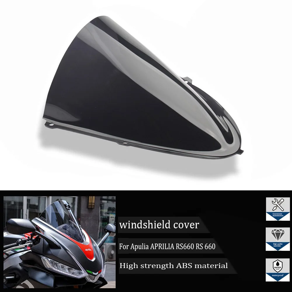 Motorcycle Front Windshield Wind deflector Windscreen Front Cover Fairing Suitable for Aprilia RS660 RS 660 2020 2021 2022
Motorcycle Front Windshield Wind deflector Windscreen Front Cover Fairing Suitable for Aprilia RS660 RS 660 2020 2021 2022