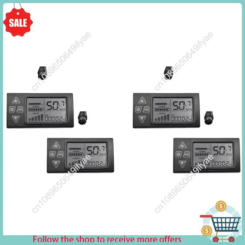 Y67A-4X электрический велосипед S861 ЖК-дисплей 6PIN для 24 В 36 В 48 В Ebike ручное управление спидометром водонепроницаемый разъем
Y67A-4X электрический велосипед S861 ЖК-дисплей 6PIN для 24 В 36 В 48 В Ebike ручное управление спидометром водонепроницаемый разъем