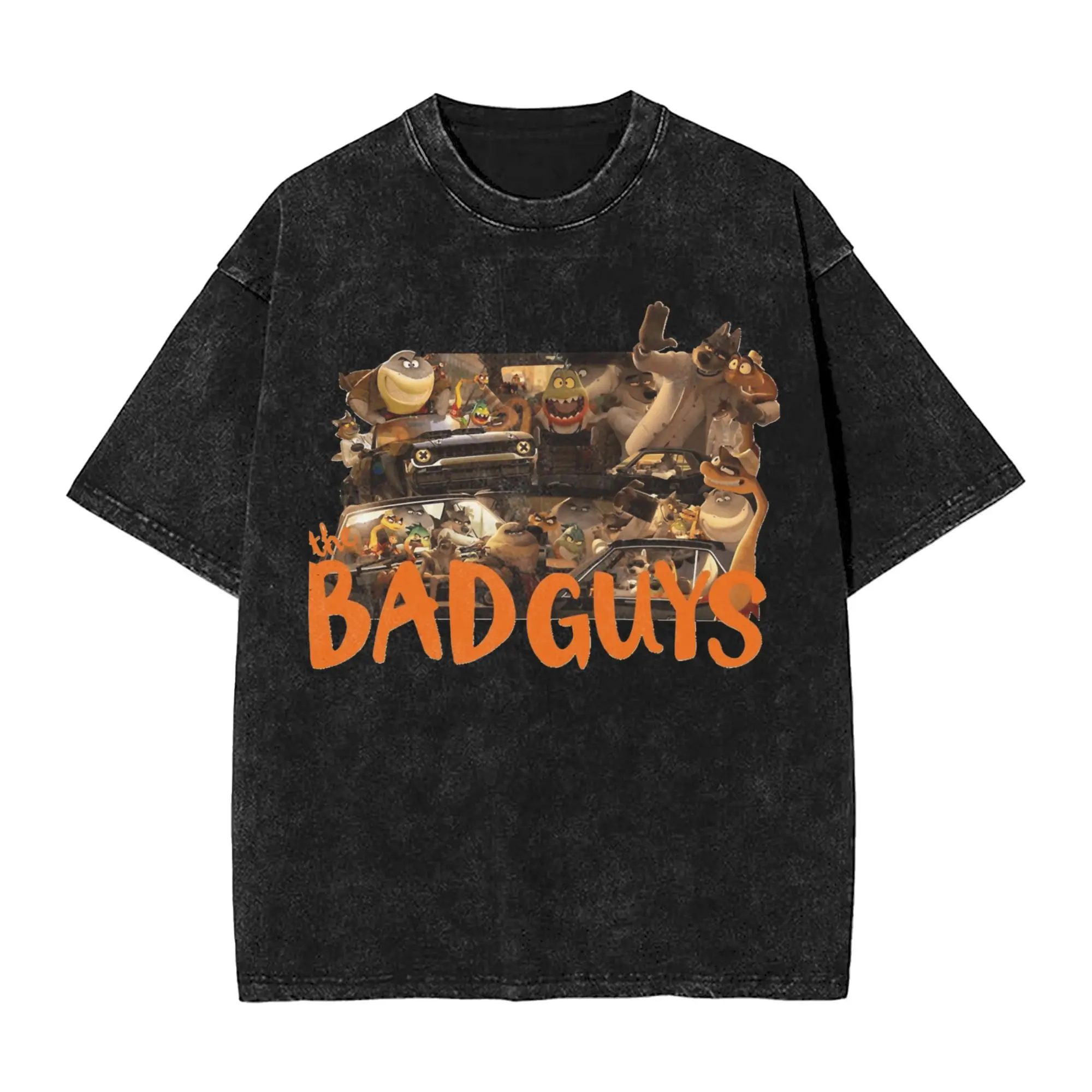 Oversized Washed T Shirt The Bad Guys Cotton T Shirts Film Fashion Tee Shirt for Male Summer Y2K Classic Casual Clothing
Oversized Washed T Shirt The Bad Guys Cotton T Shirts Film Fashion Tee Shirt for Male Summer Y2K Classic Casual Clothing