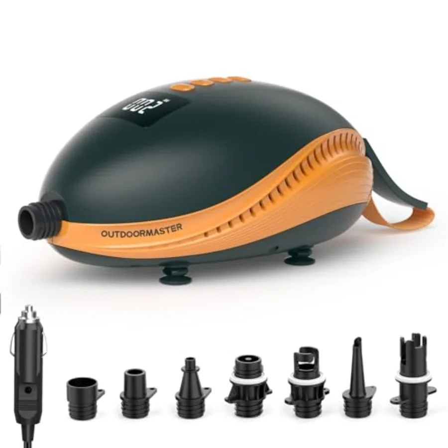 20PSI High Pressure Paddle Board Pump Electric Dolphin -Quick Portable SUP Air Pump, Auto-Off and12V DC Car Connector Electric
20PSI High Pressure Paddle Board Pump Electric Dolphin -Quick Portable SUP Air Pump, Auto-Off and12V DC Car Connector Electric