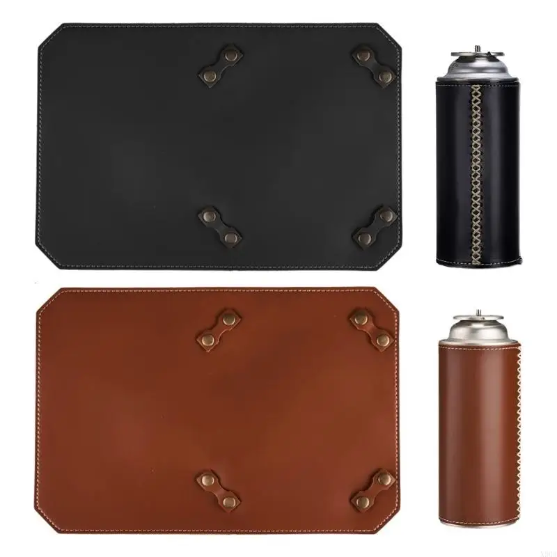 Antiskid Stove Pad Durability Leather Mats Stove Base Hiking Stove Equipment for Safe Outdoor Cooking
Antiskid Stove Pad Durability Leather Mats Stove Base Hiking Stove Equipment for Safe Outdoor Cooking