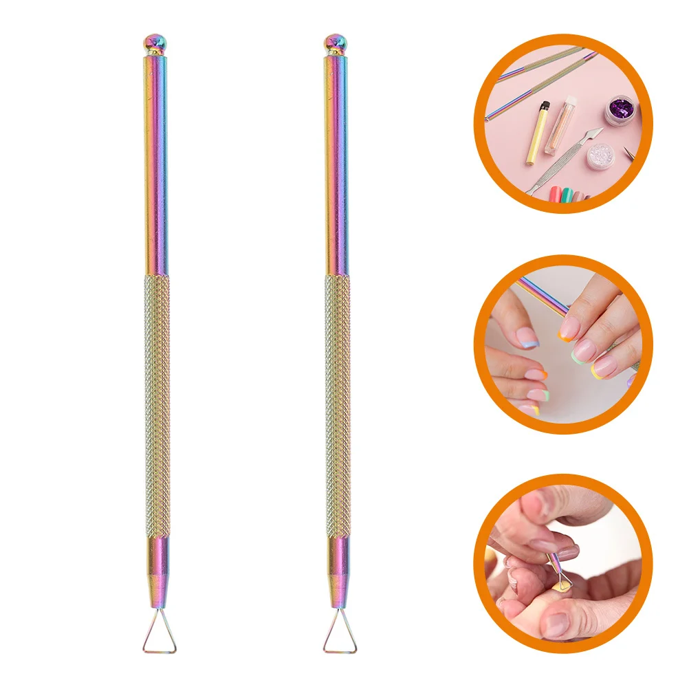 2pcs Stainless Steel Pusher Tool Manicure Nail Art For Salon Home Durable Gel Polish Remover Nail Tools Professional Cuticle
2pcs Stainless Steel Pusher Tool Manicure Nail Art For Salon Home Durable Gel Polish Remover Nail Tools Professional Cuticle