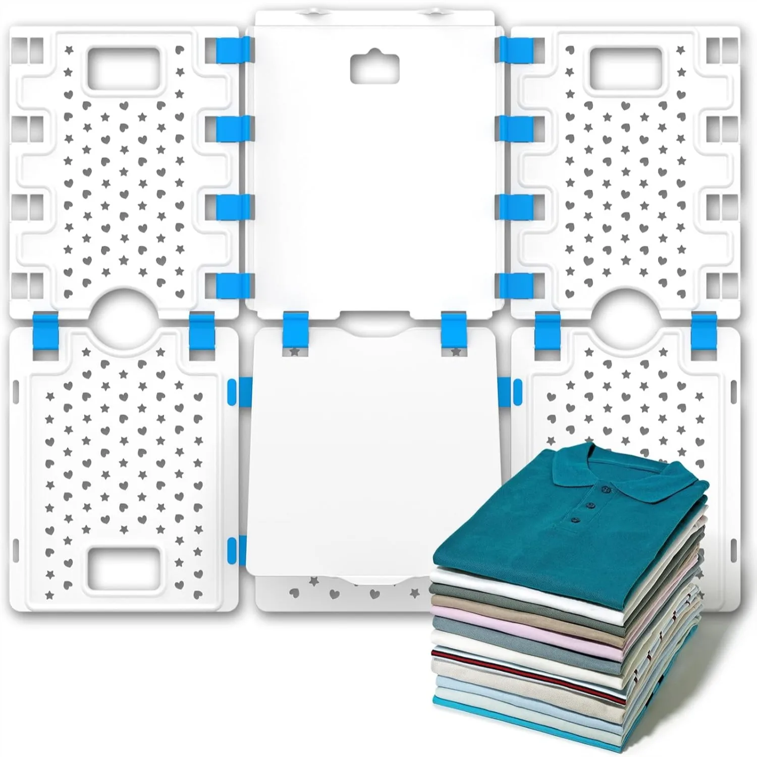 Shirt Folding Board Thickened Widened Lengthened Save Closet Space Unified Shirt Size Durable Plastic Helper for Adults Kids
Shirt Folding Board Thickened Widened Lengthened Save Closet Space Unified Shirt Size Durable Plastic Helper for Adults Kids