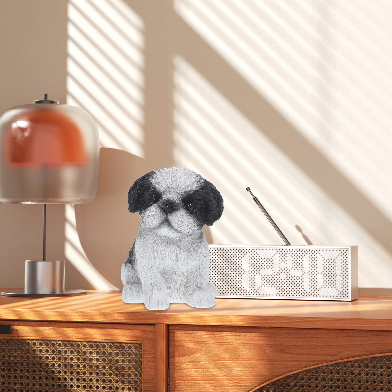 Sculpture De Resin Puppy Ornaments Dog Shaped Desktop Cute Figurine Courtyard Statue
Sculpture De Resin Puppy Ornaments Dog Shaped Desktop Cute Figurine Courtyard Statue