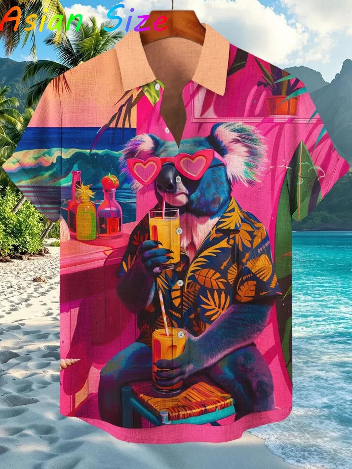 Гавайские рубашки с забавными животными и кошками, мужские и женские солнцезащитные очки, рубашка с енотом, новая тропическая пляжная вечеринка на пуговицах, 2026, блузки, рубашка Aloha
Гавайские рубашки с забавными животными и кошками, мужские и женские солнцезащитные очки, рубашка с енотом, новая тропическая пляжная вечеринка на пуговицах, 2026, блузки, рубашка Aloha