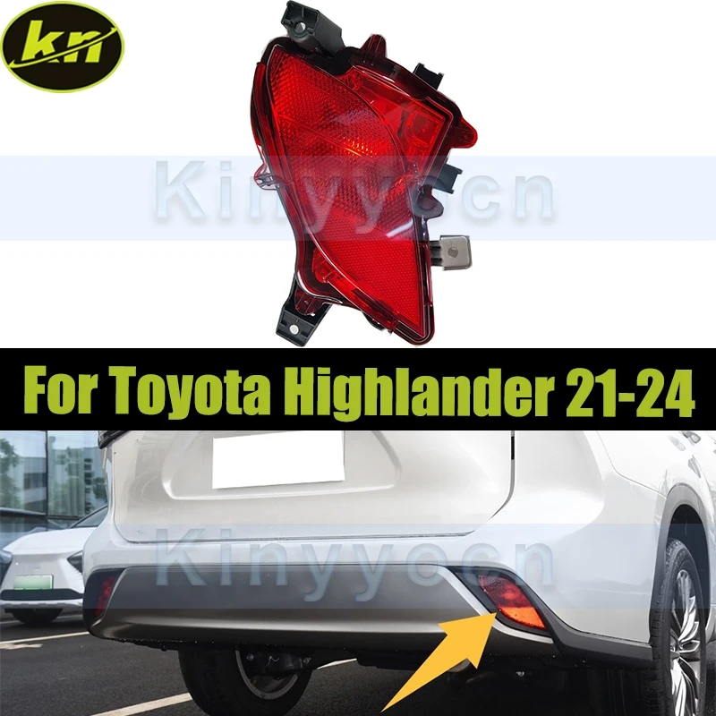 Задний бампер, противотуманная фара для Toyota Highlander 2021-2024, задний отражатель, противотуманная фара, сигнальная лампа 81490-0E090 81480-0E090
Задний бампер, противотуманная фара для Toyota Highlander 2021-2024, задний отражатель, противотуманная фара, сигнальная лампа 81490-0E090 81480-0E090