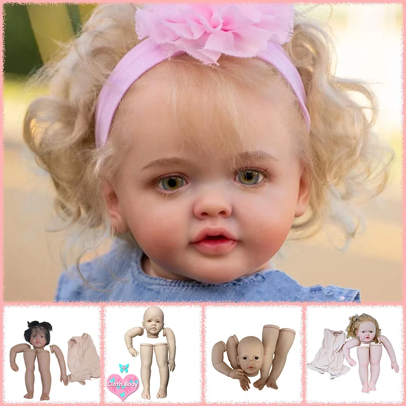 27Inch Already Painted Kits/Un painted Kits Reborn Betty Doll Kit Soft Touch Fresh Color DIY Doll Parts with Cloth Body
27Inch Already Painted Kits/Un painted Kits Reborn Betty Doll Kit Soft Touch Fresh Color DIY Doll Parts with Cloth Body