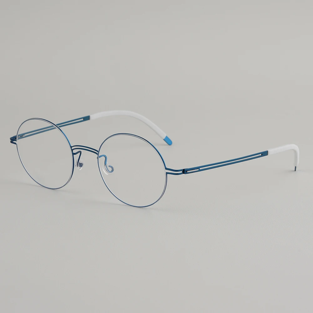 Оправа для очков 100% круглая, титановая, унисекс, безвинтовая конструкция, тонкая оправа, модные легкие очки 2026
Оправа для очков 100% круглая, титановая, унисекс, безвинтовая конструкция, тонкая оправа, модные легкие очки 2026