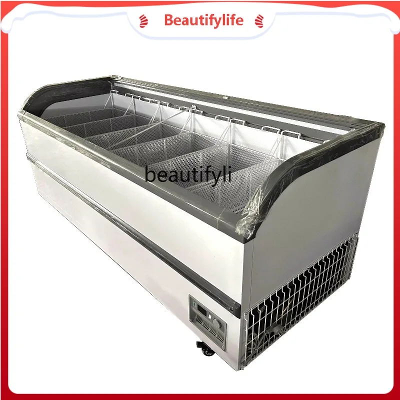 A38 Commercial Supermarket Large Capacity Glass Door Refrigerated Freezer Display Cabinet Curved Freezer New Model
A38 Commercial Supermarket Large Capacity Glass Door Refrigerated Freezer Display Cabinet Curved Freezer New Model