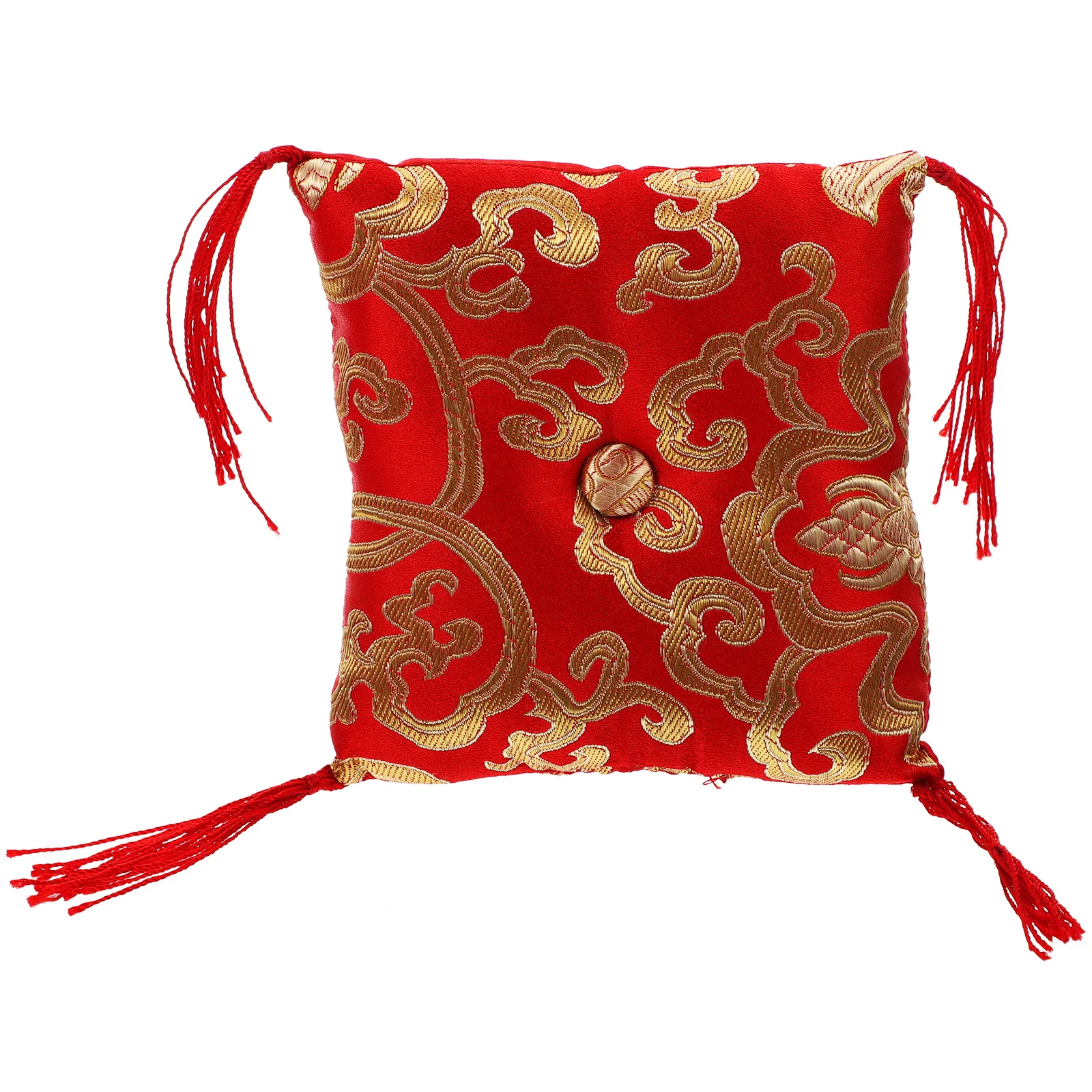 Handmade Tibetan Singing Bowl Cushion Pillow Elegant Design Concave Center Meditation Pad Buddhist Ritual Instrument Mat
Handmade Tibetan Singing Bowl Cushion Pillow Elegant Design Concave Center Meditation Pad Buddhist Ritual Instrument Mat