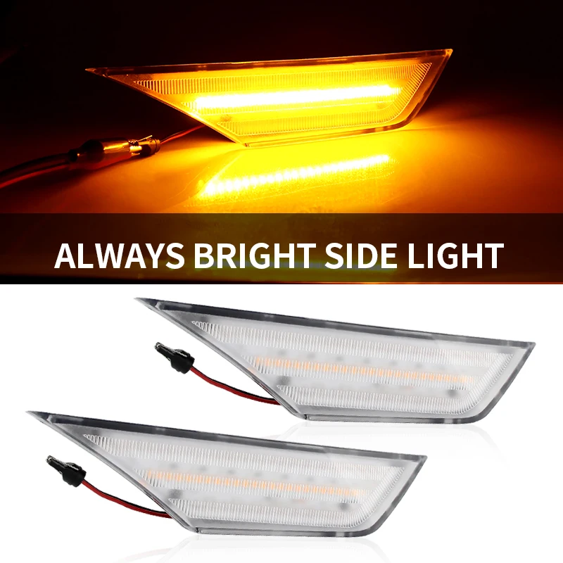 2PCS LED Side Marker Lamp Flashing Dynamic Light for Honda Civic 2016-up 10th Generation - Car Turn Signal Sequential Blinker
2PCS LED Side Marker Lamp Flashing Dynamic Light for Honda Civic 2016-up 10th Generation - Car Turn Signal Sequential Blinker