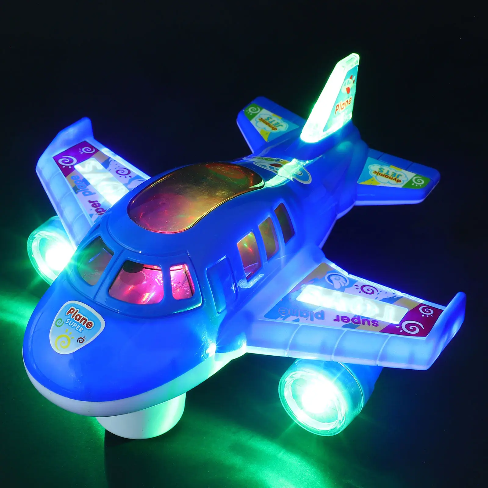1Pcs Electric Airplane Luminous Musical Educational Flight Aircraft for Kids Intelligence Brain Development Outdoor Playing
1Pcs Electric Airplane Luminous Musical Educational Flight Aircraft for Kids Intelligence Brain Development Outdoor Playing