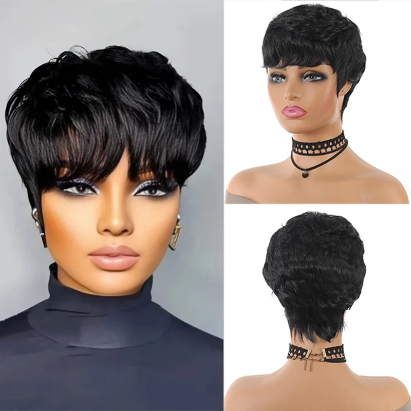 Парик Европейская и американская мода Короткие волосы Женский африканский пушистый комплект коротких вьющихся волос 
Парик Европейская и американская мода Короткие волосы Женский африканский пушистый комплект коротких вьющихся волос