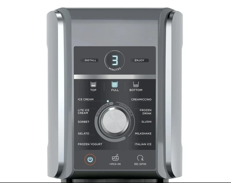 L Maker For Ice Cream,Sorbet,Milkshakes,Frozen Drinks & More,with 2 XL Family Size Pint Containers
L Maker For Ice Cream,Sorbet,Milkshakes,Frozen Drinks & More,with 2 XL Family Size Pint Containers