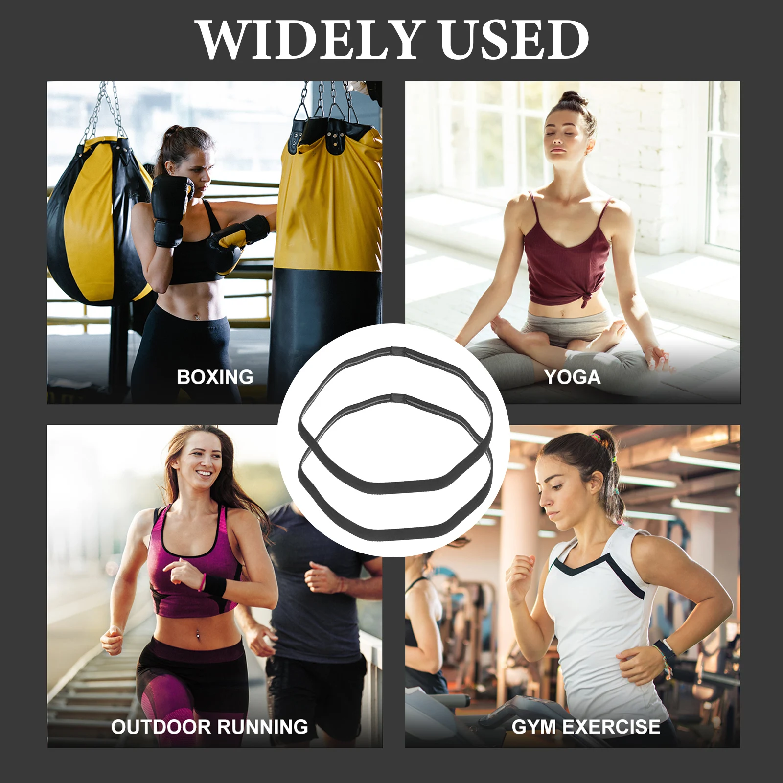 2Pcs Professional Anti-Slip Sweatbands Elastic Sports Headbands Unisex Workout Hair Bands for Yoga Fitness White Headband Men
2Pcs Professional Anti-Slip Sweatbands Elastic Sports Headbands Unisex Workout Hair Bands for Yoga Fitness White Headband Men