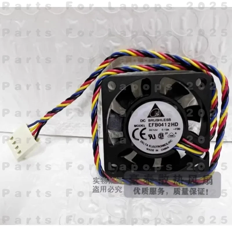 j For Delta EFB0412HD 12V 0.12A 4CM New 4-Wire PWM Temperature Controlled Silent Cooling Fan 1PCS 40×40×10mm
j For Delta EFB0412HD 12V 0.12A 4CM New 4-Wire PWM Temperature Controlled Silent Cooling Fan 1PCS 40×40×10mm