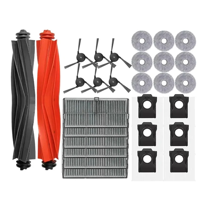 Accessories For Dreame X40 Pro Ultra Robot Vacuum Cleaner Main Side Brush Filter Mop Dust Bags Replacement Spare Parts
Accessories For Dreame X40 Pro Ultra Robot Vacuum Cleaner Main Side Brush Filter Mop Dust Bags Replacement Spare Parts