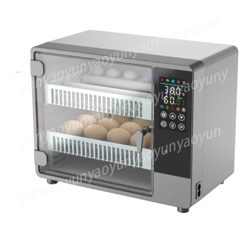 24 Eggs, Fully Automatic Incubator, 8 Rollers Per Unit
24 Eggs, Fully Automatic Incubator, 8 Rollers Per Unit