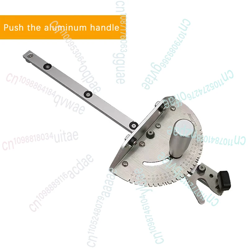 Регулируемый угол, нажимная ручка, линейка, угловой диск, откидная ручка, деревообрабатывающий инструмент «сделай сам»
Регулируемый угол, нажимная ручка, линейка, угловой диск, откидная ручка, деревообрабатывающий инструмент «сделай сам»