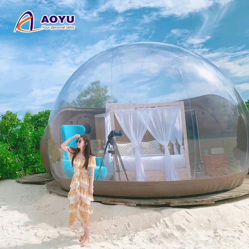 Single Layer PVC Inflatable Outdoor Storage Tent Waterproof Clear Bubble For Hotel Resort 5m Capacity Removable 2 Person Use
Single Layer PVC Inflatable Outdoor Storage Tent Waterproof Clear Bubble For Hotel Resort 5m Capacity Removable 2 Person Use