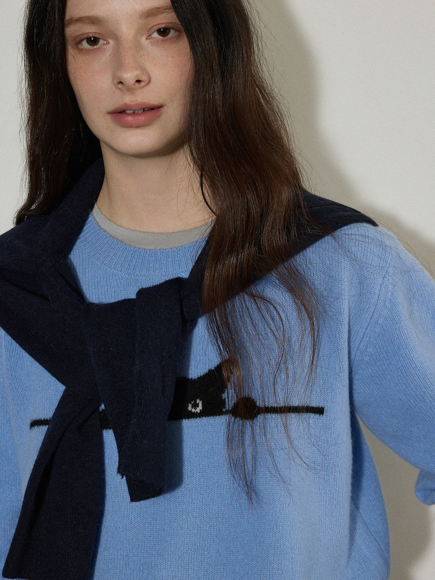 Женский вязаный шерстяной свитер Lofi, свободный крой, весенняя новинка, с вышивкой в виде животных, оверсайз
Женский вязаный шерстяной свитер Lofi, свободный крой, весенняя новинка, с вышивкой в виде животных, оверсайз