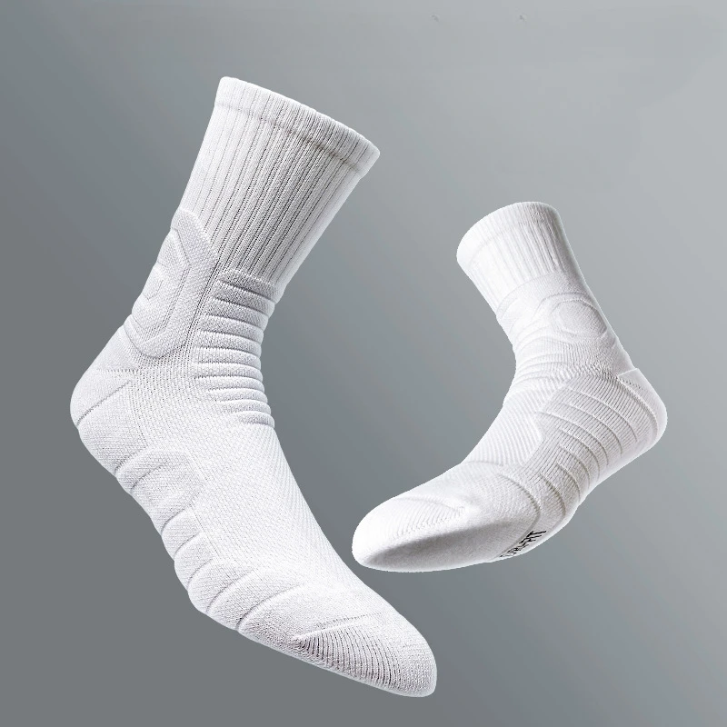 Basketball Socks Men Sport High Top Running Socks Solid Color Towel Bottom Thick Absorb Sweat Compression Socks
Basketball Socks Men Sport High Top Running Socks Solid Color Towel Bottom Thick Absorb Sweat Compression Socks