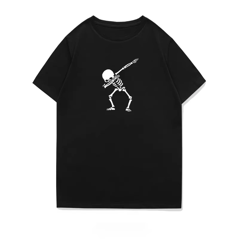 The brand-new creative skull-printed T-shirt for summer 2025 is loose fashion and short-sleeved suitable for both men and women
The brand-new creative skull-printed T-shirt for summer 2025 is loose fashion and short-sleeved suitable for both men and women