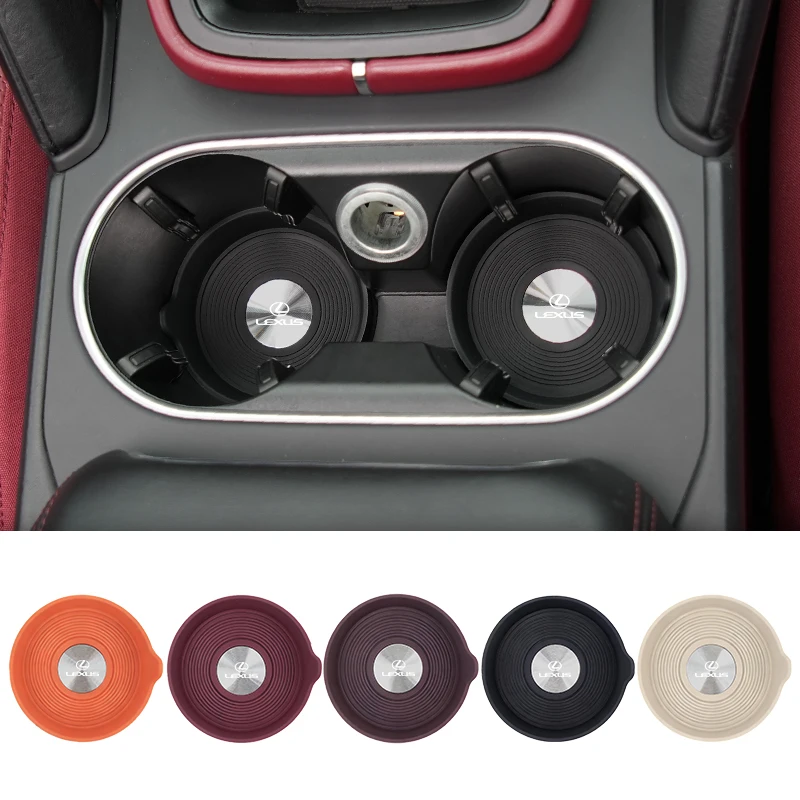 2Pcs Car Silicone Coaster Console Drink Pad Water Cup Mat Accessories For Lexus CT ES GS NX IS250 CT200h IS300h ES300h RX400h NX
2Pcs Car Silicone Coaster Console Drink Pad Water Cup Mat Accessories For Lexus CT ES GS NX IS250 CT200h IS300h ES300h RX400h NX