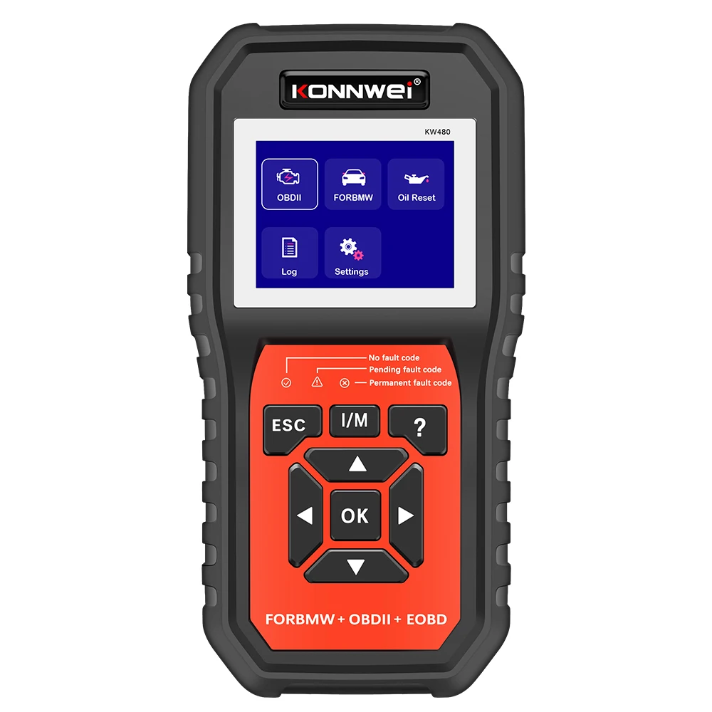 Car Diagnostic Tool KONNWEI KW480 OBD2 Automotive Code Reader Full System Diagnosis For BMW
Car Diagnostic Tool KONNWEI KW480 OBD2 Automotive Code Reader Full System Diagnosis For BMW