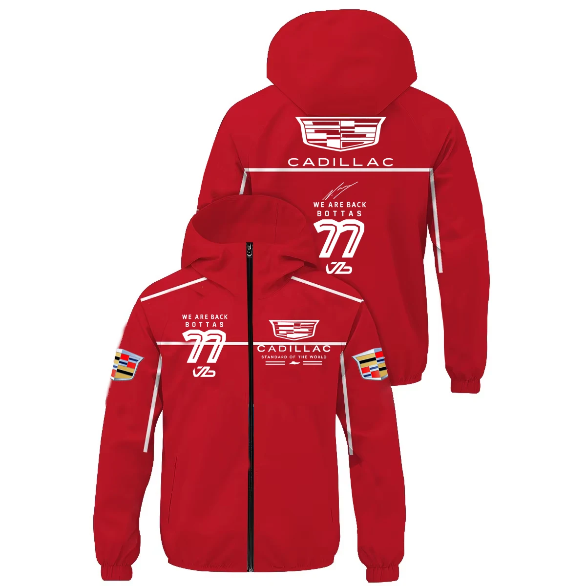 2026 New Cadillac Hooded Zip-Up Jacket - Fashionable, Casual, Versatile Biker Style with Hood for Outdoor Wear
2026 New Cadillac Hooded Zip-Up Jacket - Fashionable, Casual, Versatile Biker Style with Hood for Outdoor Wear