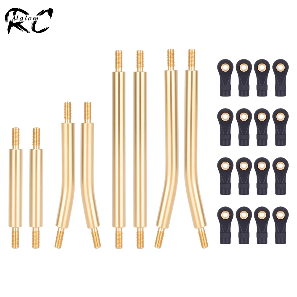8 шт. латунный набор звеньев высокого зазора, рулевые тяги шасси для TRX4M 1/18, детали и аксессуары для обновления гусеничного радиоуправляемого автомобиля
8 шт. латунный набор звеньев высокого зазора, рулевые тяги шасси для TRX4M 1/18, детали и аксессуары для обновления гусеничного радиоуправляемого автомобиля