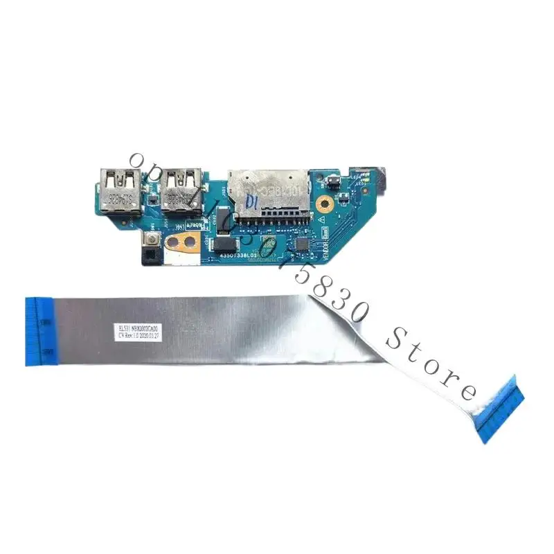 WYORESY WYORESY для Lenovo IdeaPad S340-15IWL 15API USB-кардридер, кнопка питания, кабель платы 5C50S24908 LS-H102P @
WYORESY WYORESY для Lenovo IdeaPad S340-15IWL 15API USB-кардридер, кнопка питания, кабель платы 5C50S24908 LS-H102P @