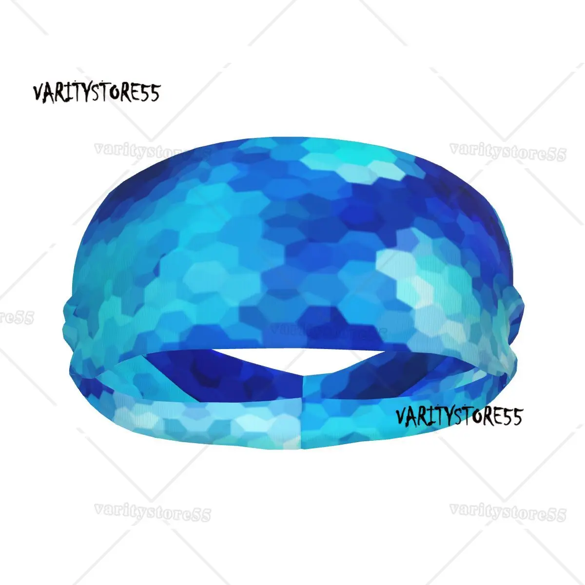 Sports Sweatband Breathable Headband Sweat Hair Head Band Blue Hexagons Geometric Shapes Yoga Headband
Sports Sweatband Breathable Headband Sweat Hair Head Band Blue Hexagons Geometric Shapes Yoga Headband