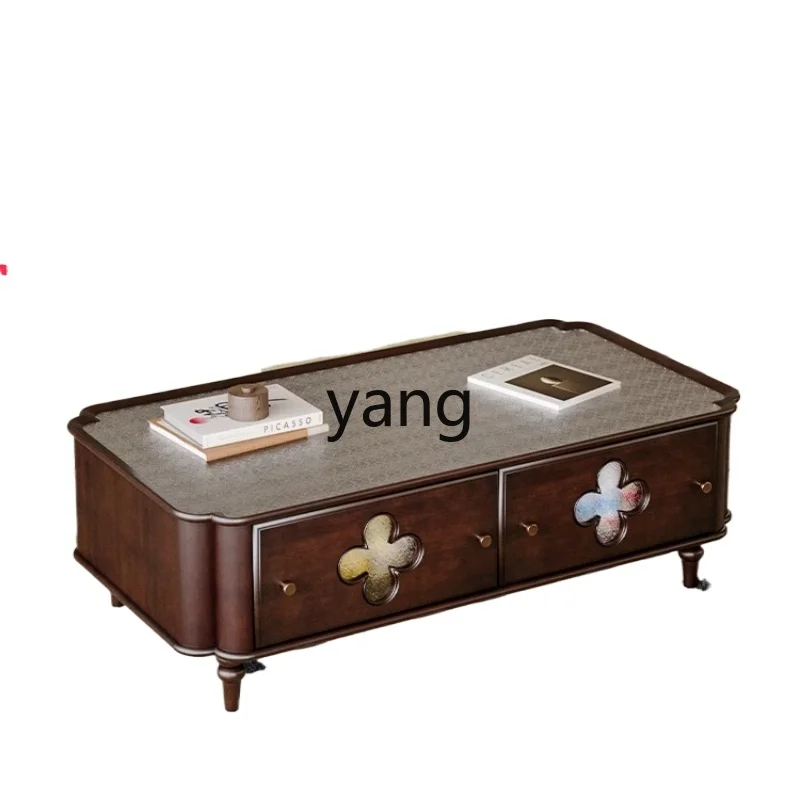 LMM solid wood glass coffee table living room home new small apartment small table light luxury high sense
LMM solid wood glass coffee table living room home new small apartment small table light luxury high sense
