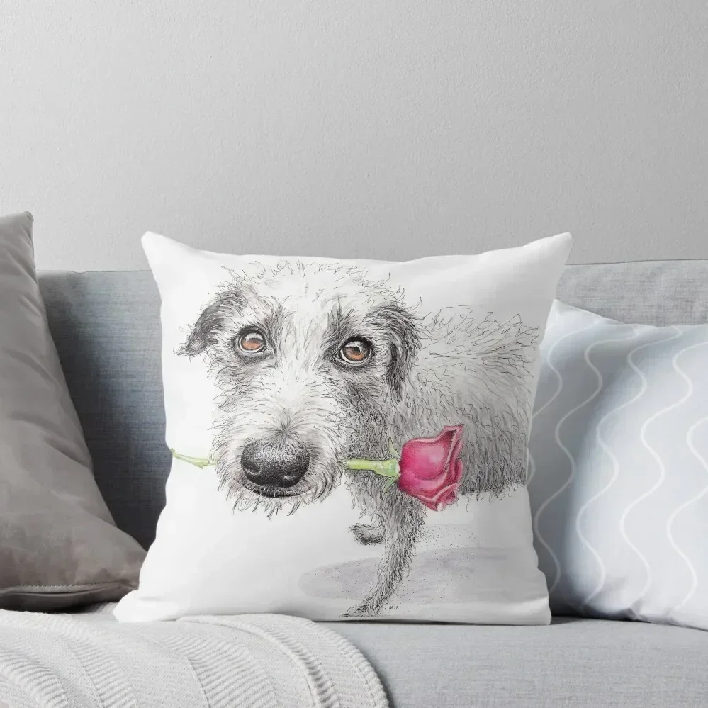 Cute Beddy Whippet holding a rose Throw Pillow Cushion Child luxury throw pillow covers Bed pillowcases pillow
Cute Beddy Whippet holding a rose Throw Pillow Cushion Child luxury throw pillow covers Bed pillowcases pillow