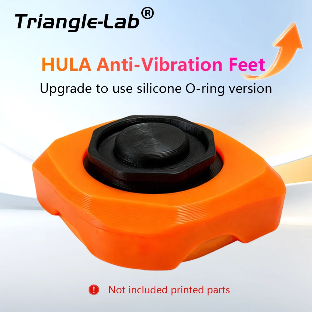 Trianglelab HULA Anti-Vibration Feet for Bambu Lab A1 A1mini P1P P1S P2S HULA for Creality K1 K1C K1 Max Legs HULA for QIDI Q2
Trianglelab HULA Anti-Vibration Feet for Bambu Lab A1 A1mini P1P P1S P2S HULA for Creality K1 K1C K1 Max Legs HULA for QIDI Q2
