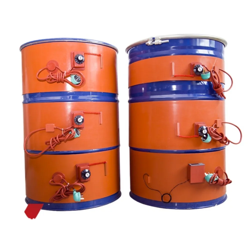 CE 110/220V 20-200L Silicone Rubber Band Drum Heater Blanket Oil Biodiesel Plastic Metal Barrel Tank Knob Temperature Controller
CE 110/220V 20-200L Silicone Rubber Band Drum Heater Blanket Oil Biodiesel Plastic Metal Barrel Tank Knob Temperature Controller