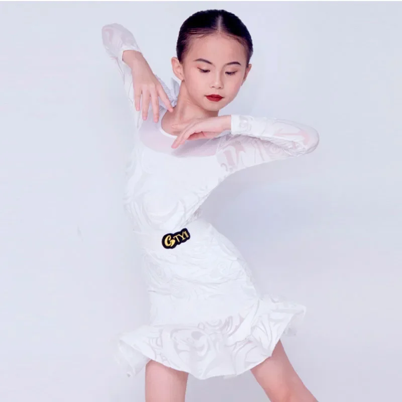 Latin Dance Dress 2023 Autumn/Winter New Print High end Children's Latin Practice Performance Dance Dress
Latin Dance Dress 2023 Autumn/Winter New Print High end Children's Latin Practice Performance Dance Dress